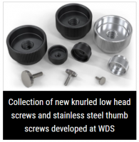 2024 May 4th Week KYOCM News Recommendation - Low head knurled thumb screw meets DIN standard  